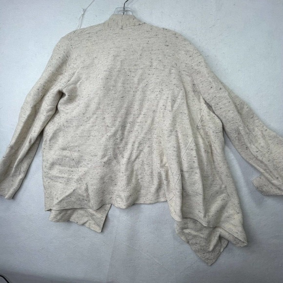 Eileen‎ Fisher Organic Cotton & Wool Womens Size Large Petite Open Front Sweater - Picture 10 of 16